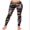 ALWAYS Women's Camo Yoga Pants with Pockets - High Waist Premium Soft Tummy Control Workout Stretch Leggings 1850 1XL view 3