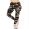 ALWAYS Camo Cargo Jogger Sweatpants - Women's Buttery Soft Cozy Comfy Casual Pocket Pants 1850 2XL view 2