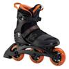 K2 Trio LT 100 Black Orange Mens Urban Inline Skates - Black/Orange / 8.0 view 1