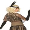 Forum Novelties Women's Roaring 20s Sequin Shawl, Black, One Size view 2