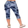 ALWAYS Womens Cargo Capri Jogger Sweatpants with Pockets  Super Soft Stretch Lounge Pants, Casual Joggers for Women, Daily Wear & Travel, Tie Dye 1911 Navy S view 4