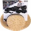 Rubies Men's Forum Roaring 20s Costume Accessories (Hat, Garters, Bow Tie, Mustache), As Shown, One Size view 2