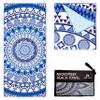 Elite Trend Microfiber Beach Towel for Adults with Bag - Extra Large 78x35 inch Lightweight Sand Free Quick Dry Towel for Travel, Swimming, Yoga, Camping (Blue Angel) view 1