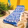 Elite Trend Microfiber Beach Towel for Adults with Bag - Extra Large 78x35 inch Lightweight Sand Free Quick Dry Towel for Travel, Swimming, Yoga, Camping (Blue Angel) view 4