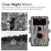 Folgtek 3-Pack Trail Cameras Game Cam 32MP Image 1296P Video with Invisible Infrared Night Vision IP66 Waterproof & Fast Trigger Time, Wide Angle Deer Cameras for Wildlife, Time Lapse Observation view 3