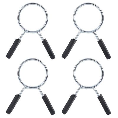 4 Pcs Dumbbell Spring Locks Barbell Spring Collar Clips Gym Weight Dumbbell Lock Clamp Tool 28mm 30mm 50mm (50mm)