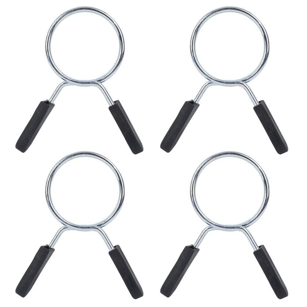 4 Pcs Dumbbell Spring Locks Barbell Spring Collar Clips Gym Weight Dumbbell Lock Clamp Tool 28mm 30mm 50mm (50mm)