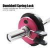 4 Pcs Dumbbell Spring Locks Barbell Spring Collar Clips Gym Weight Dumbbell Lock Clamp Tool 28mm 30mm 50mm (50mm) view 3