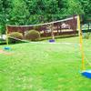 VALINK 31 inch Badminton Net, Portable Training Badminton Volleyball Tennis Net Indoor Outdoor Beach Garden Sports Quickstart Tennis Badminton Square Net, Durable Rainproof Net - 76cm view 2
