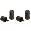 2 Set Plastic Billiard Cue Joint Protectors Black Pool Cue Stick Protectors 5/16x18 view 3