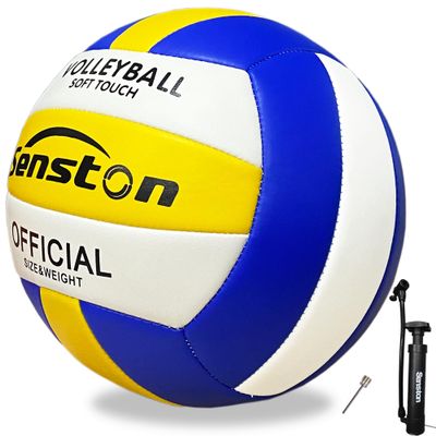 Senston Volleyball Official Size 5 - Waterproof Indoor/Outdoor Soft Volleyball for Beach Play, Game,Gym,Training
