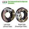 10L0L Brake Assembly for EZGO TXT PDS, for Yamaha G14 G16 G19 G20 G21 G22 Golf Cart, Driver Side and Passenger Side, Includes Brake Shoes, OEM# 70998-G01 70998-G02 view 2