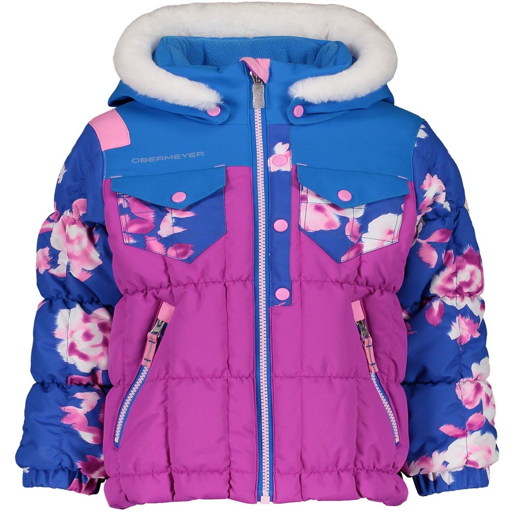 Obermeyer Kids Girl's Jamie Jacket (Toddler/Little Kids/Big Kids) Prickly Pear 4T Toddler