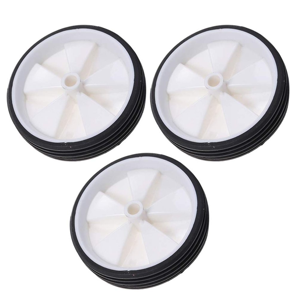 3 Pairs Bicycle Training Wheels Bike Training Wheels Toddler Bicycle White Universal Child Stabilizer