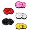 3 Pairs Bicycle Training Wheels Bike Training Wheels Toddler Bicycle White Universal Child Stabilizer view 2
