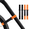 SANNIX Bike Rack Straps, Adjustable Bike Wheel Stabilizer Straps Bike Rack Strap with Hook Road Bike Bicycle Accessories for Camping Equipment Yoga Mats view 1
