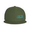I Don't Run I Reload Fashionbaseball Cap Trend Hip Hop Flat Brim Sun Hat Trucker Hat Dad Hat Unisex Adjustable Moss Green view 2