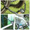 Bike Chain Locks,Bike Cable Locks,Folding Bike Lock,Bicycle Burger Lock,Bike Folding Chain Lock,Bicycle Locks Heavy Duty Anti Theft,Great Bike Safety Tool view 4