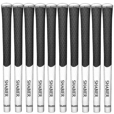 SHABIER Multi Compound Golf Grip,Golf Grips Set of Golf Grip 13 Pack High Traction and Feedback Rubber Golf Club (13pcs White)