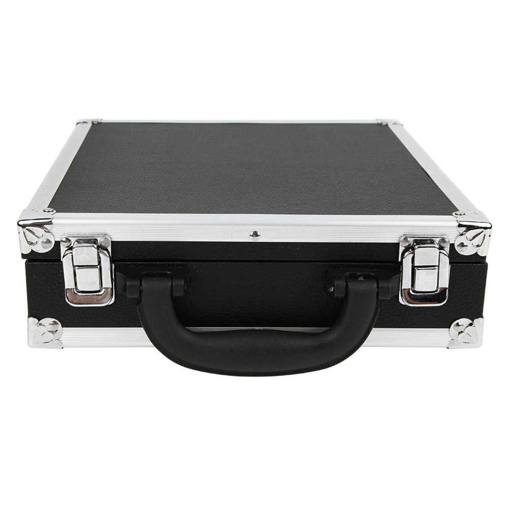VBESTLIFE Billiard Balls Storage Box, 16 Balls Box Carrying Case with Carry Handle for Billiard Pool Balls