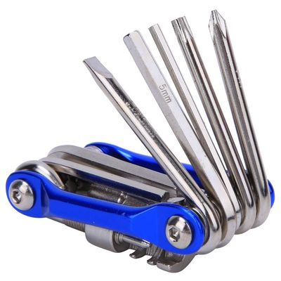 11 in 1 tool, portable bicycle multitool with T25 chain cutter, for mountain bikes Bicycle Repair Hardware Tools And Supplies Bicycle Repair Hardware Tools