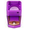 VBESTLIFE Billiard Chalk Case Aluminum Portable Chalk Holder with Belt Clip Purple Pool Cue Chalk Box Pocket Size for Billiards Accessories view 1