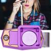 VBESTLIFE Billiard Chalk Case Aluminum Portable Chalk Holder with Belt Clip Purple Pool Cue Chalk Box Pocket Size for Billiards Accessories view 2