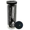 DUNLOP Competition Squash Balls, Yellow Dot (3 Ball Tube) view 2
