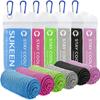 Sukeen Cooling Towel (40"x12"),Ice Towel,Soft Breathable Chilly Towel,Microfiber Towel for Yoga,Sport,Running,Gym,Workout,Camping,Fitness,Workout & More Activities view 1