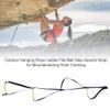 4 Step Climbing Aider Foot Ascender Loop Climbing Rope Ladder Webbing Ladder for Climbing Mountaineering Rock view 4