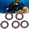 5 Pcs Dive O Ring Kit, AS-050 Imported Brown FKM90 Dive O Rings Diving Cylinder O Sealing Ring Replacement Maintenance Accessory(6.07 * 1.78) Diving view 4