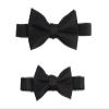 Tuxgear Baby Boys Bow Tie and Adjustable Stretch Suspender Sets (Black, 25" Toddler) view 4