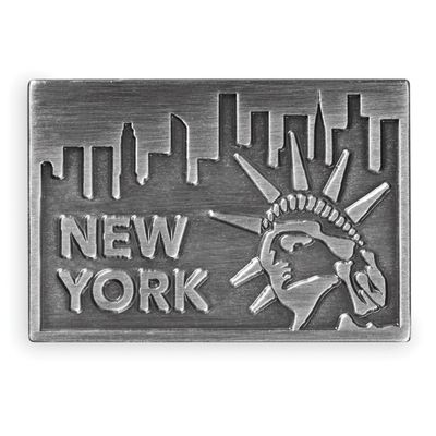CARKELLA by Wallaroo New York City Single Sided Emblem  Embossed Rectangular  Personalize Your Sun Hat Personalize Your Sun Hat with Magnetic Style  Versatile Golf Ball Marker