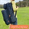 Fitdom Tactical Inspired Yoga Bag for Adult Men. Heavy Duty Yoga Bags and Carriers Fits All Your Stuff. Yoga Mat Bag with Expandable Compartment for 2 Yoga Blocks & Multiple Pockets - Yoga Mat Carrier view 2