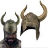 Nicky Bigs Novelties Viking Helmet, Viking Hat, Medieval Helmet, Vikings Hat Barbarian Costume Accessories For Men With Horns view 1