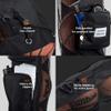 Fitdom Heavy Duty XL Basketball Mesh Equipment Ball Bag w/Shoulder Strap Design for Coach with 2 Front Pockets for Coaching & Sport Accessories. This Team Tube Carrier Can Store Up to 5 Basketballs view 4