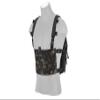 Lancer Tactical 1000D Nylon QD Chest Rig and Backpack Combo (Black TROPIC) view 2