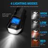 Bike Light Set with Horn and Speedometer Odometer, USB Rechargeable Bicycle Headlight and Tail Light, Fits All Mountain & Road Bike view 2
