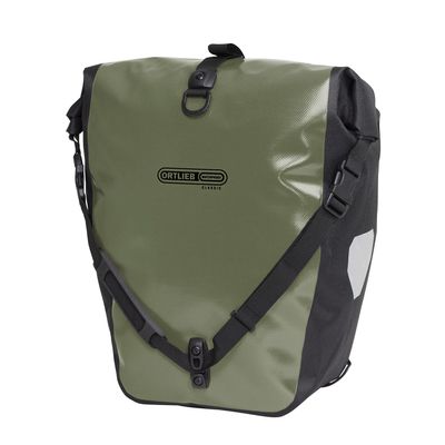 ORTLIEB Classic Frameback, Back Roller, Olive