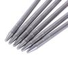 iBasingo Titanium Tent Stakes 6-Pack, 40cm Extra Long Ground Pegs Ultimate Hold for Beach Snow & High Winds, TC4 93g/pc with Reflective Ropes Ti4012P view 3
