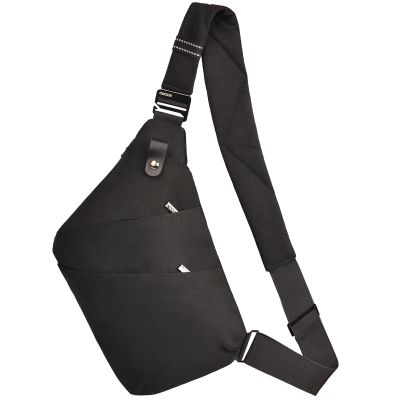 OSOCE Slim Anti-Theft Sling Bag for Men Women, Water Resistant Lightweight Crossbody Chest Bag, Adjustable Shoulder Bag for Travel, Hiking, Commute