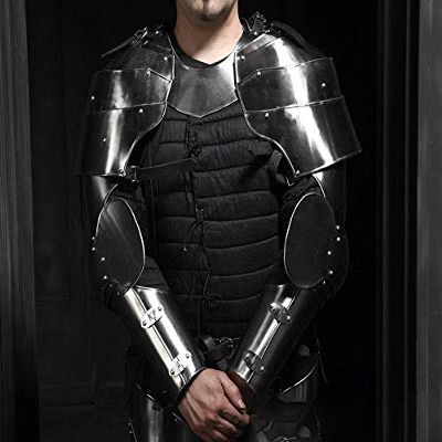 ARTIZANSTORE LARP, Fantasy, Medieval, Costume, Steel Armour: The Set of Arm Harness Milan