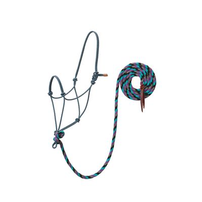 Weaver Equine EcoLuxe Rope Halter with 10' Lead, Average Horse