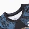 Red Plume Cool Dry Compression Long Sleeve Baselayer Athletic Sports T-Shirts/Compression Crew Neck Long Sleeve T-Shirts (Pattern 6, L) view 4