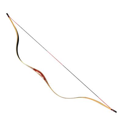 55 Inch Traditional Wood Longbow Handmade One Piece Bow Horse Bow Recurve Bow for Left Right Hand Outdoor Hunting 20-50LBS for Adult (30)