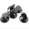 ZUOS Bike Rack for Car Roof, Vacuum Suction Cup Bicycle Carrier Aluminium Alloy Roof Rack, with 5 Adapters for Most Bikes, 9x100mm/12x100mm/15x100mm/15x110mm/20x100mm/20x110mm (6" Suction Carrier) view 2
