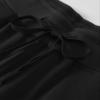 Weintee Women's Petite Cotton Sweatpants with Pockets S Black view 4