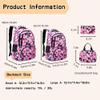 3Pcs Geometric Print Boys Backpack and Lunchbox Set for School Kids, Capacity School Backpack for Boys Elementary School view 3