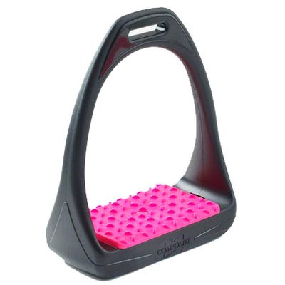 Compositi Reflex 3D Wide Track Stirrups, Pink, 4.75 (465137PINK-475)