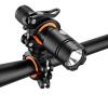YSJJZRL 360Rotation Flashlight Mount Holder, Universal Bicycle Led Light Mounting Holder Rotation Clip Clamp for Flashlight, Cycling, Riding view 2